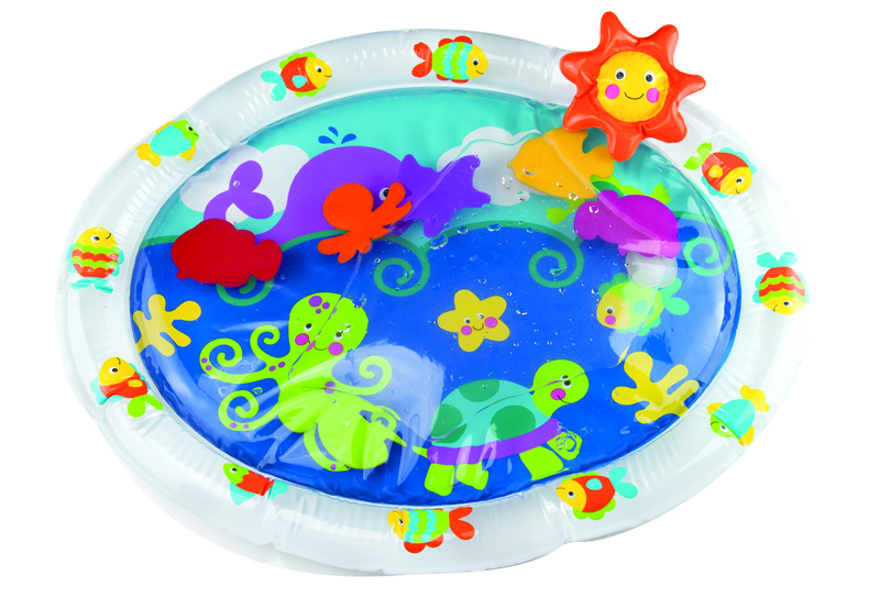 TEDDIES Zábavná vodné podložka nafukovací s doplnkami 6m +