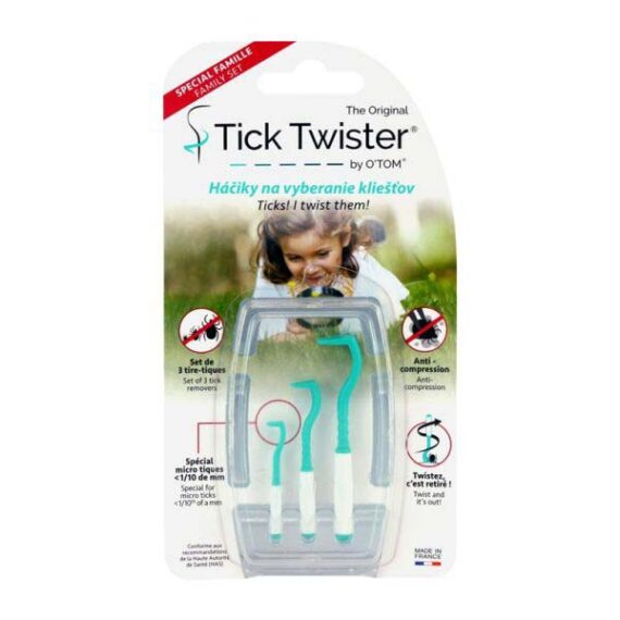 TICK TWISTER Háčiky na vyberanie kliešťov 3 ks