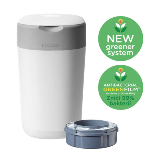 TOMMEE TIPPEE Koš na plienky Sangenic Twist & Click biely