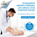 T-TOMI Nohavičky abdukčné ortopedické – patentky, night foxes (3-6 kg)