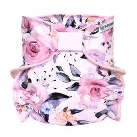 T-TOMI Plienka nohavičková – prebaľovací set suchý zips, roses