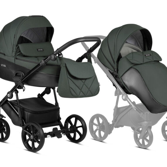 TUTIS Kočík kombinovaný Viva4 2v1 Luxury Emerald