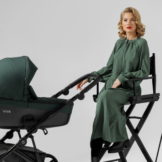 TUTIS Kočík kombinovaný Viva4 2v1 Luxury Emerald