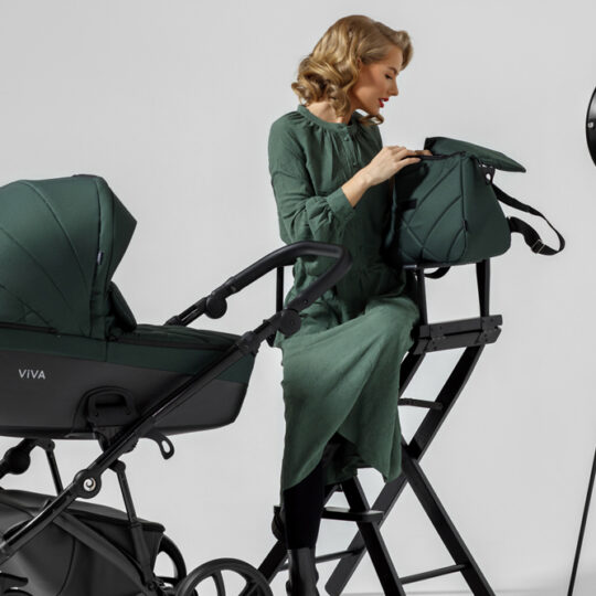 TUTIS Kočík kombinovaný Viva4 2v1 Luxury Emerald