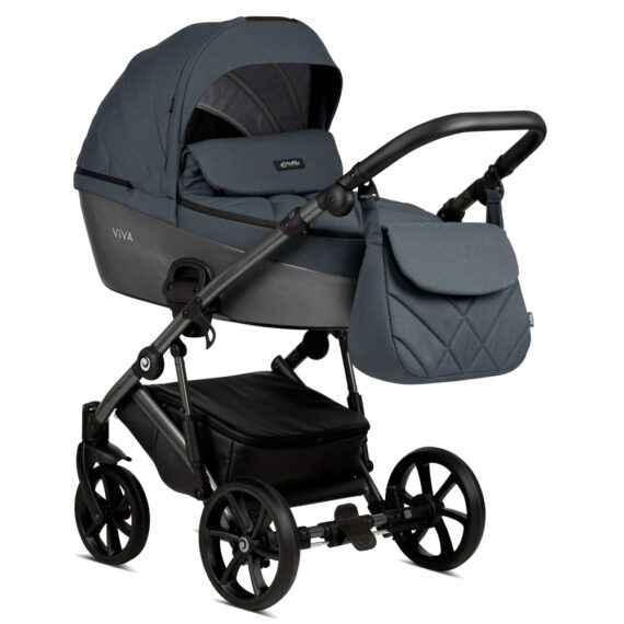 TUTIS Kočík kombinovaný Viva4 2v1 Luxury Obsidian