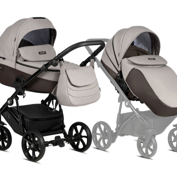 TUTIS Kočík kombinovaný Viva4 2v1 Warm Grey