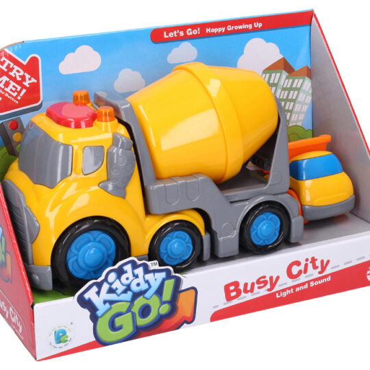WIKY Kiddy Auto miešačka s efektmi sklápač 6,5 cm 18m+