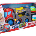 WIKY Kiddy Auto odťahovka s efektmi 2 autá 9 cm 18m+