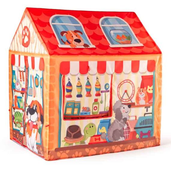 WOODY Stan detský domček – Pet Shop
