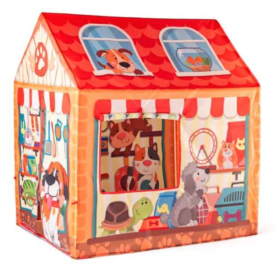 WOODY Stan detský domček – Pet Shop