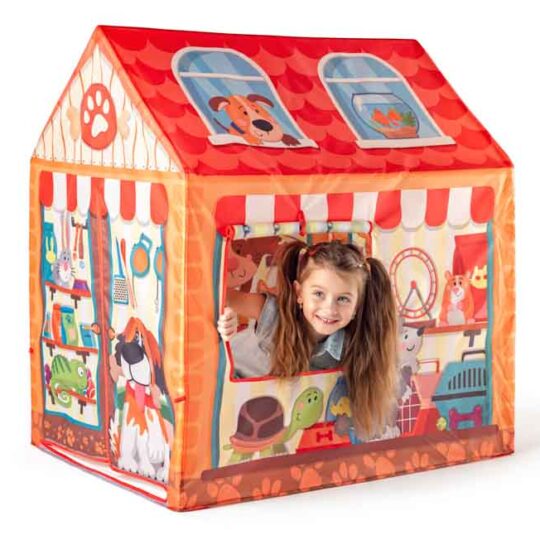 WOODY Stan detský domček – Pet Shop