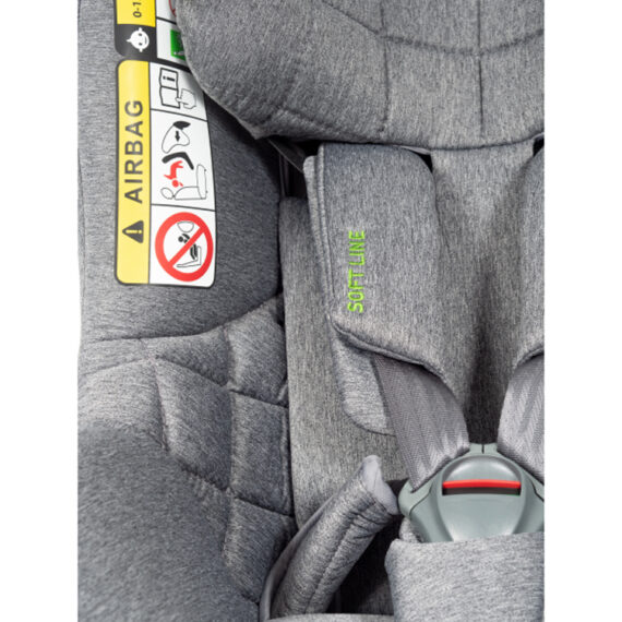 AVIONAUT Autosedačka Aerofix (67-105 cm) šedá