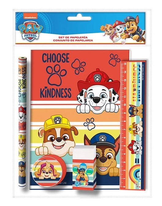 Kids Euroswan Písacia súprava s 5 prvkami, Paw Patrol