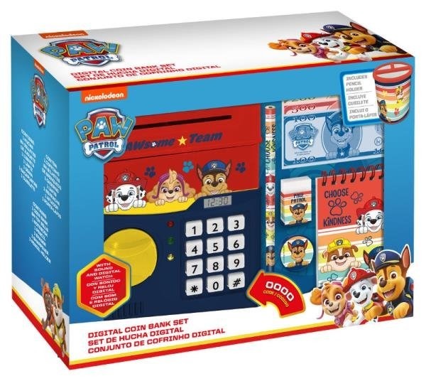 Kids Euroswan Elektronická pokladnička s príslušenstvom, Paw Patrol