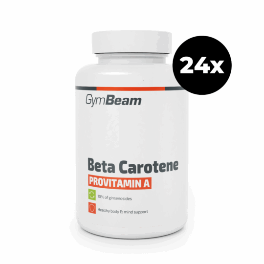 Beta-karotén – GymBeam violet 24 x 60 caps