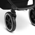 ABC DESIGN Kočík kombinovaný Salsa 4 Air berry 2024 + adaptér pre autosedačku zdarma