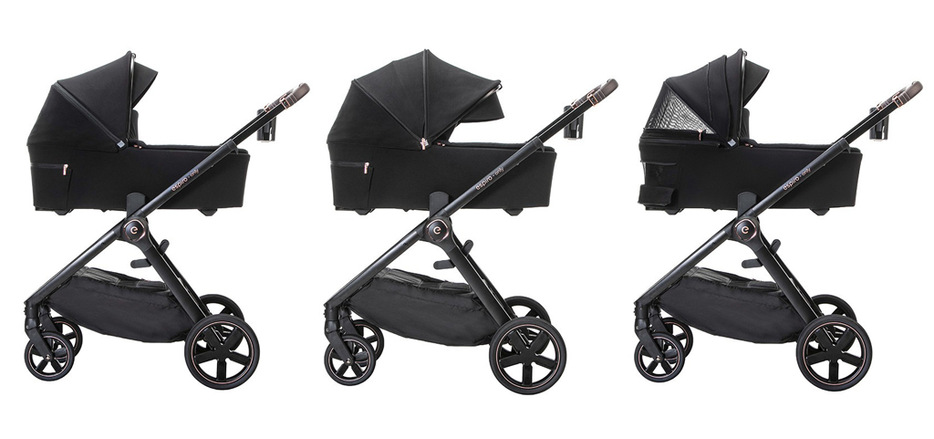 ESPIRO Kočík kombinovaný Only 210 gél Stylish black