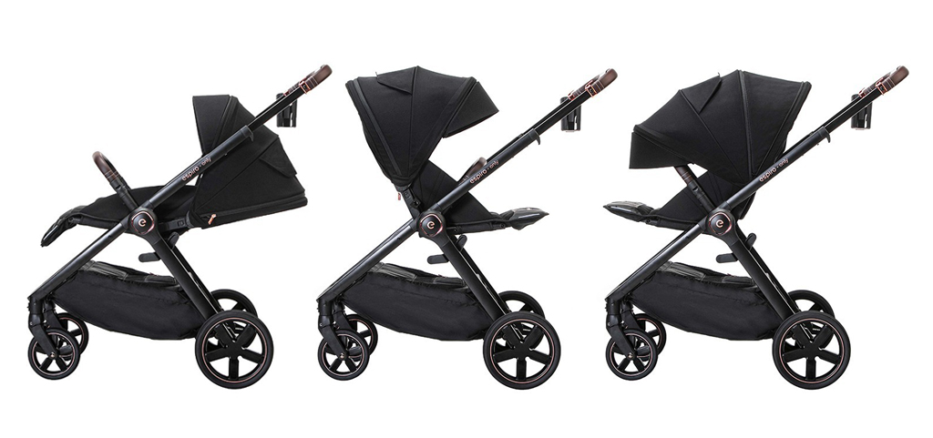 ESPIRO Kočík kombinovaný Only 210 gél Stylish black
