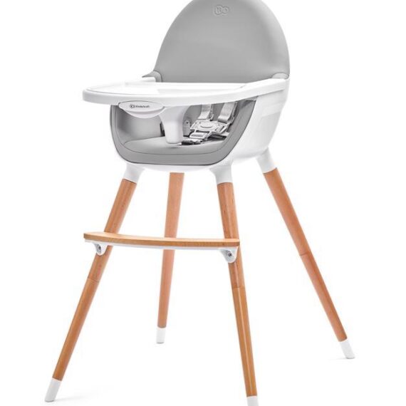 KINDERKRAFT Stolička jedálenská FINI Grey