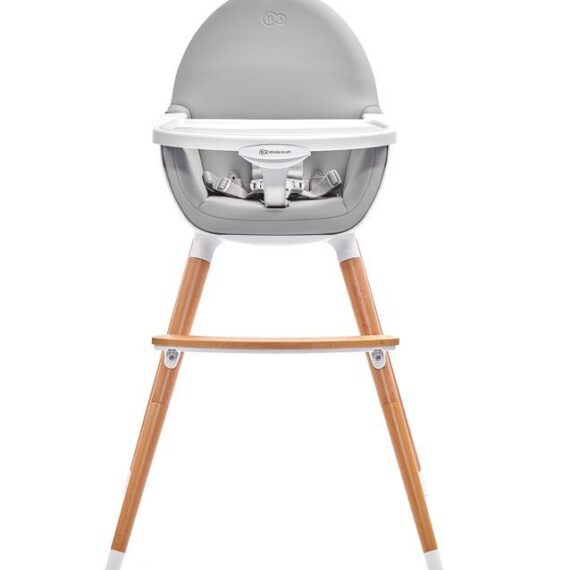 KINDERKRAFT Stolička jedálenská FINI Grey