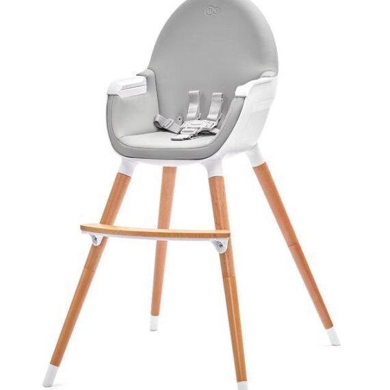 KINDERKRAFT Stolička jedálenská FINI Grey