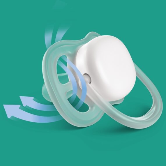 Philips AVENT Cumlík Ultra air pastel 0-6m chlapec 2 ks