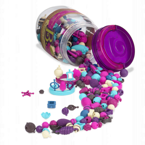 B.TOYS Korále spojovacie a tvary Beauty Pops 275 ks