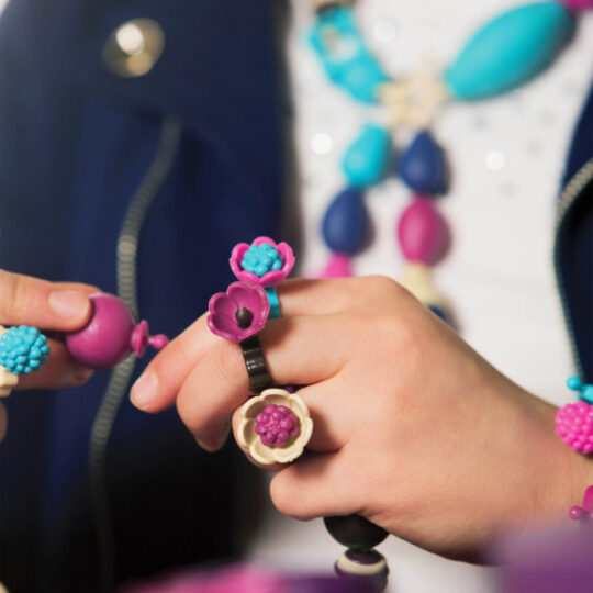 B.TOYS Korále spojovacie a tvary Beauty Pops 275 ks