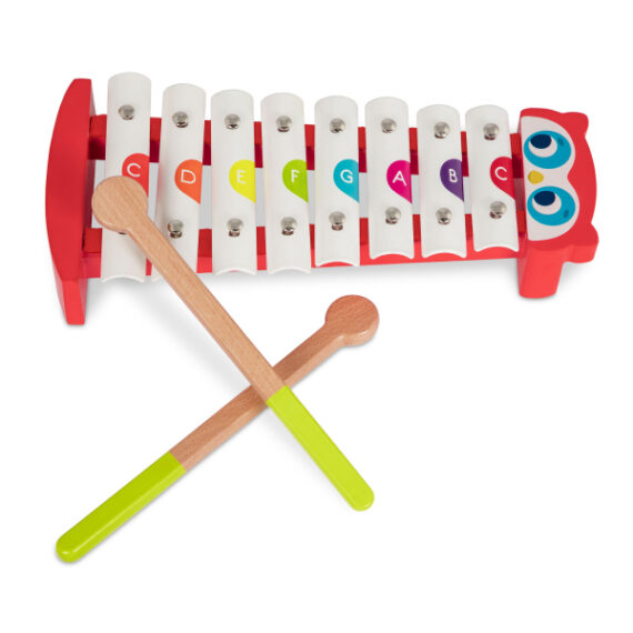B.TOYS Nástroje hudobné drevené Mini Melody Band