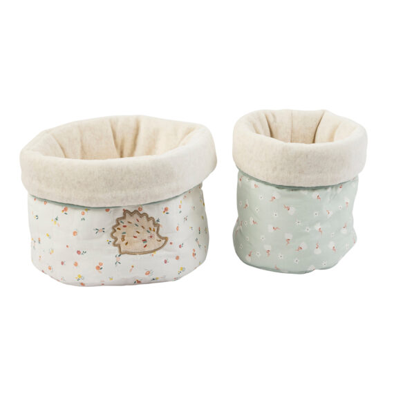 NATTOU Organizér úložný 2ks ježko Zoe 20×20 cm Mila, Zoe & Lana