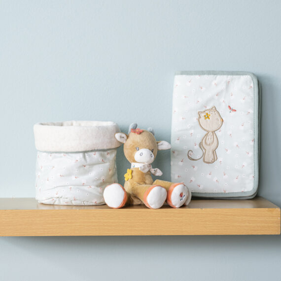 NATTOU Organizér úložný 2ks ježko Zoe 20×20 cm Mila, Zoe & Lana