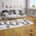 Nickelodeon Ultramäkký koberec, Paw Patrol, Sivá cesta, 100x150cm