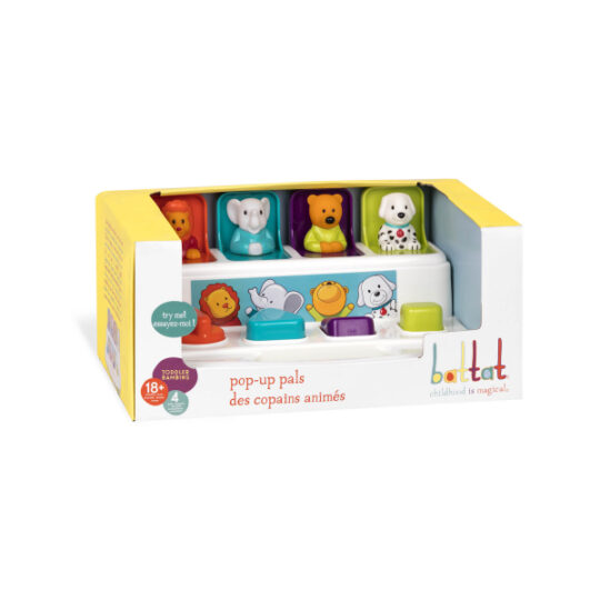 B.TOYS Pultík so zvieratkami Pop-Up Pals