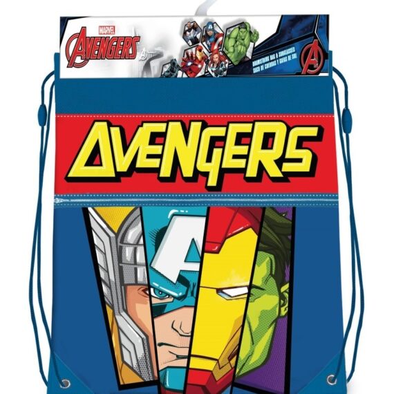 Kids Euroswan Vrecko na prezúvky, Avengers, 40cm