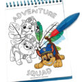 Kids Euroswan Set na vyfarbovanie, Aqua Magic, Paw Patrol