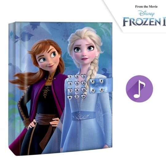 Kids Euroswan Uzamykateľný diár s kódmi, Frozen