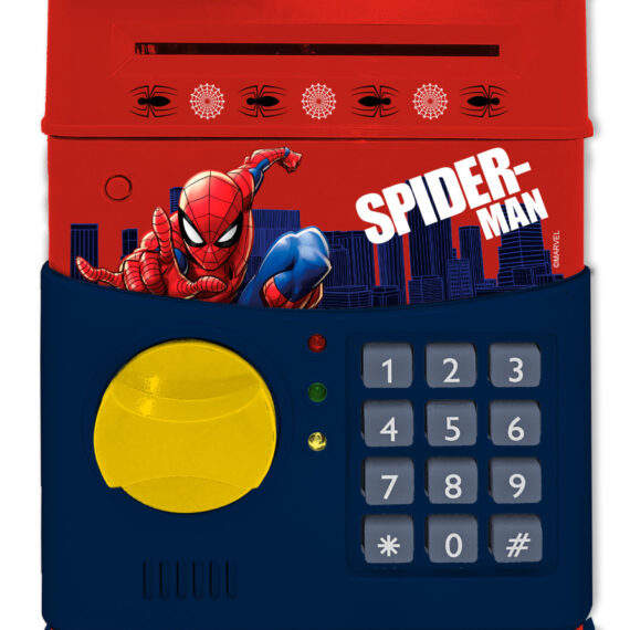 Kids Euroswan Elektronická pokladnička s príslušenstvom, Spiderman