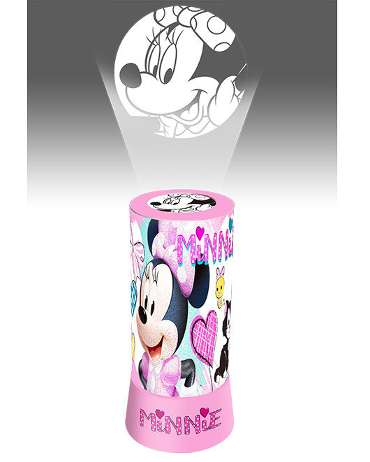 Kids Euroswan Cylindrický LED projektor, Minnie Mouse