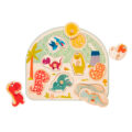 B.TOYS Puzzle drevené s úchytmi Dinosaurus