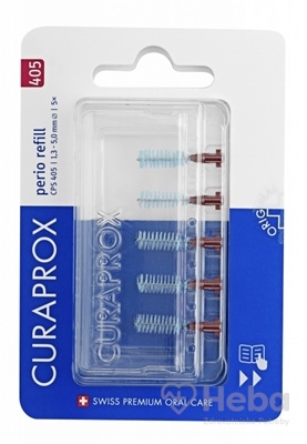 CURAPROX CPS 405 perio refill bordová