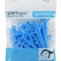 Dentálne špáradlá s niťou SOFTdent Butterfly