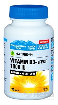 NATUREVIA VITAMIN D3-EFEKT 1000 I.U.