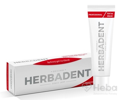 HERBADENT Professional Bylinný gél na ďasná s CHX