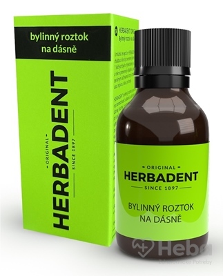 HERBADENT Original Bylinný roztok na ďasná
