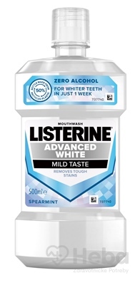 LISTERINE ADVANCED WHITE MILD TASTE