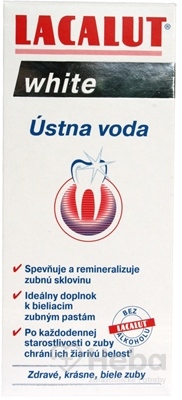 LACALUT WHITE Ústna voda