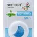 Dentálna niť s mätou SOFTdent Butterfly