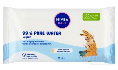 NIVEA BABY Čistiace obrúsky Pure Water