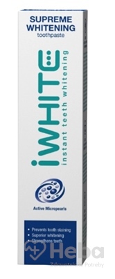iWHITE SUPREME Whitening Bieliaca zubná pasta