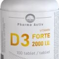 Pharma Activ Vitamin D3 FORTE 2000 I.U.